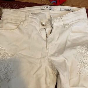 White pants guess